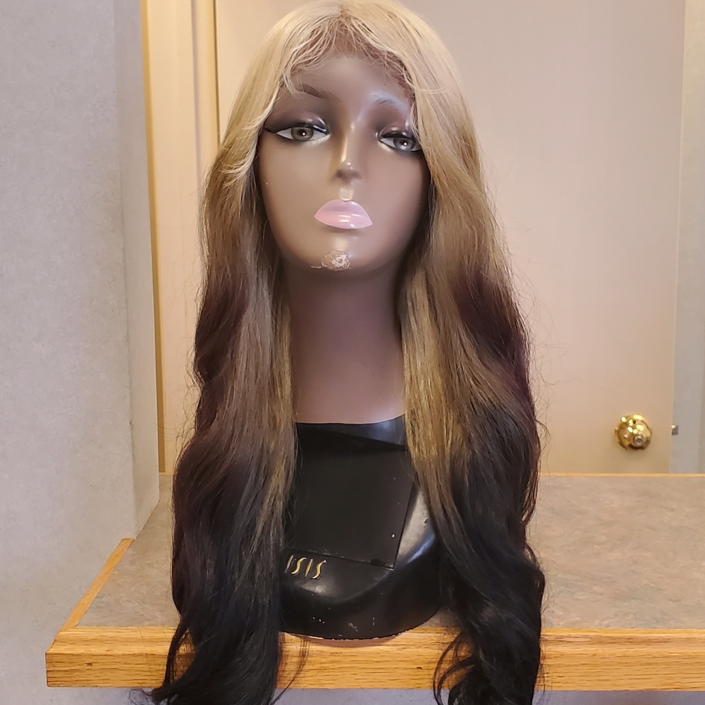 Dipped In Chocolate Synthetic Lace Front Wig
